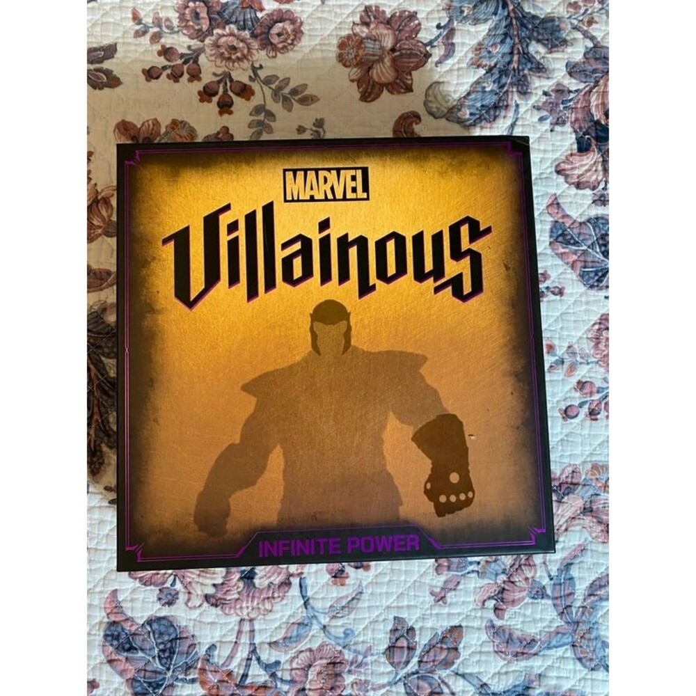 Marvel Villainous Infinite Power Board Game Ravensburger Thanos EUC Complete